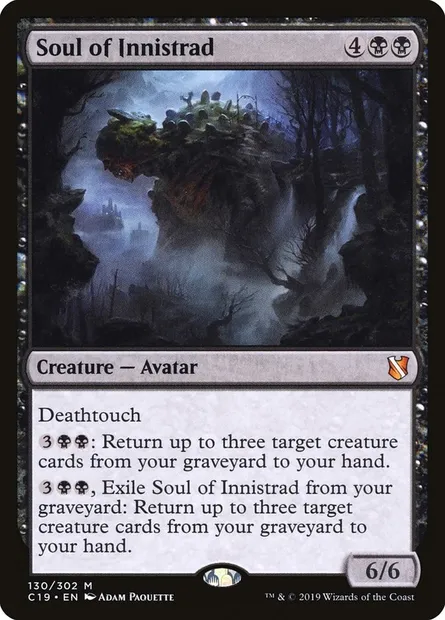 Soul of Innistrad, Magic card C19 130 — Commander 2019 set