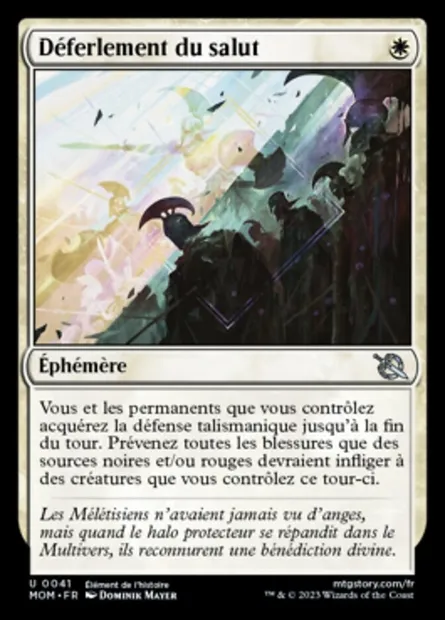 Déferlement du salut, carte Magic MOM 41 — extension L'invasion des machines