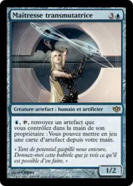 Maîtresse transmutatrice, carte Magic CON 31 — extension Conflux