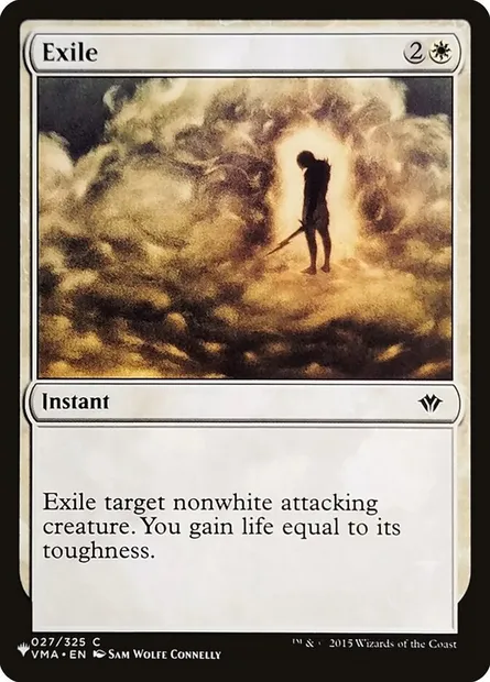 Exil, carte Magic PLST VMA-27 — extension The List