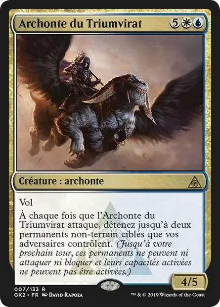 Archonte du Triumvirat, carte Magic GK2 7 — extension RNA Guild Kit
