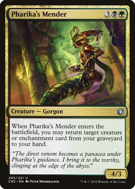 Relieuse de Pharika, carte Magic CN2 205 — extension Conspiracy: Take the Crown