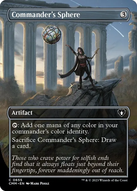 Commander's Sphere, Magic card CMM 655 — Commander Masters set