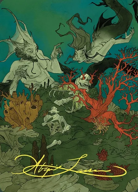 Curiosity // Curiosity, carte Magic AWOE 65 — extension Wilds of Eldraine Art Series