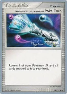 Team Galactic's Invention G-105 Poke Turn, Pokémon card WCD10 118-2 — World Championship Decks 2010 set