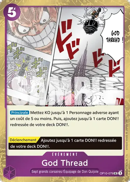 God Thread, carte One Piece OP10-079 — extension SANG ROYAL