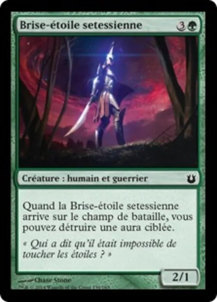 Brise-étoile setessienne, carte Magic BNG 139 — extension Créations divines