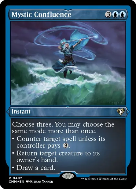 Mystic Confluence, Magic card CMM 492 — Commander Masters set