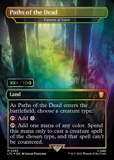 Caverne des âmes, carte Magic LTC 392z — extension Tales of Middle-earth Commander