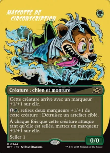 Mascotte de circonscription, carte Magic DFT 344 — extension Aetherdrift