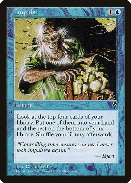 Impulse, Magic card VIS 34 — Visions set
