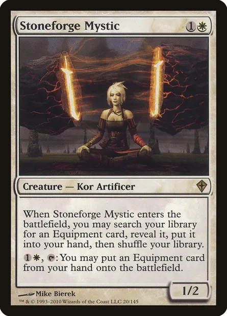 Stoneforge Mystic, Magic card WWK 20 — Worldwake set