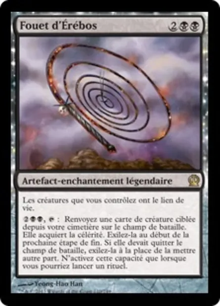 Fouet d'Érébos, carte Magic THS 110 — extension Theros