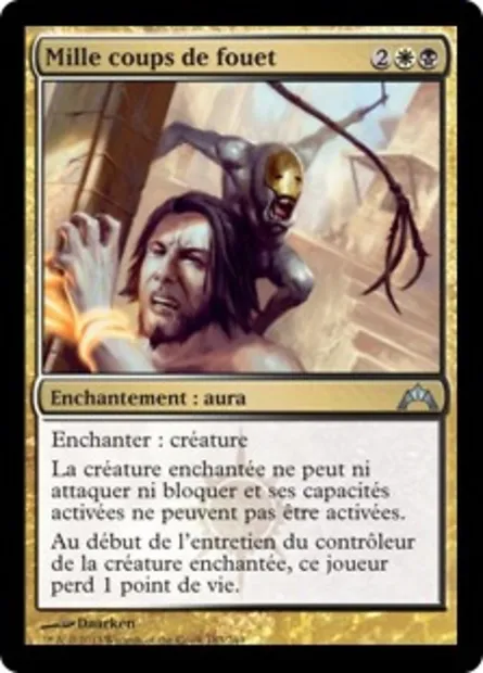 Mille coups de fouet, carte Magic GTC 183 — extension Insurrection