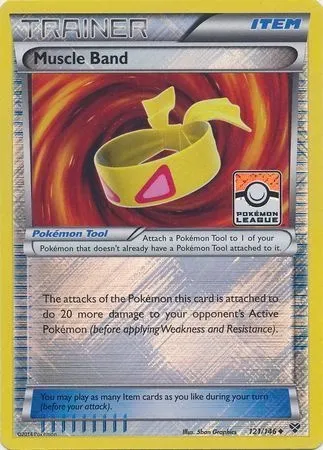 Bandeau Muscle, carte Pokémon LGP 121 — extension League Promos