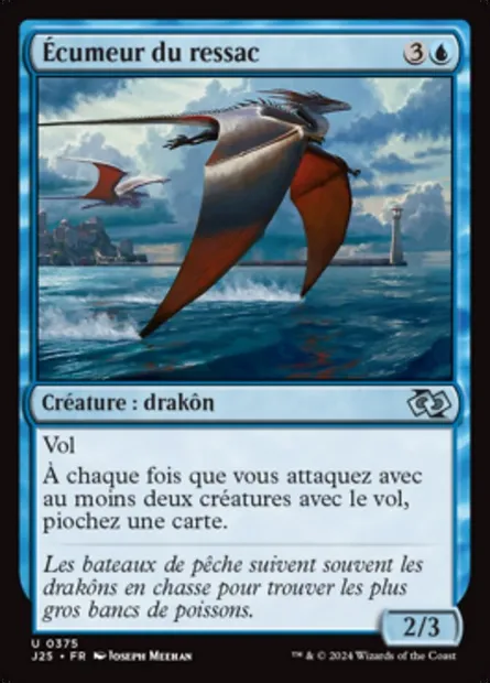 Écumeur du ressac, carte Magic J25 375 — extension Foundations Jumpstart