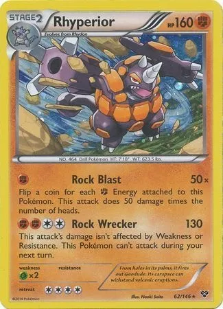 Rhinastoc, carte Pokémon TDX 062-4 — extension Theme Deck & Blisters Exclusives