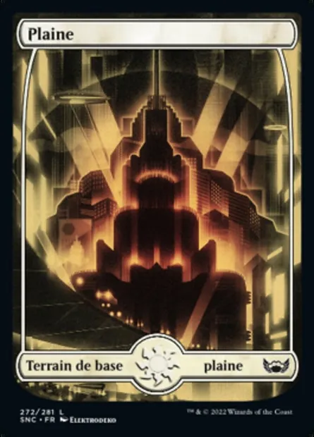 Plaine, carte Magic SNC 272 — extension Les rues de la Nouvelle-Capenna