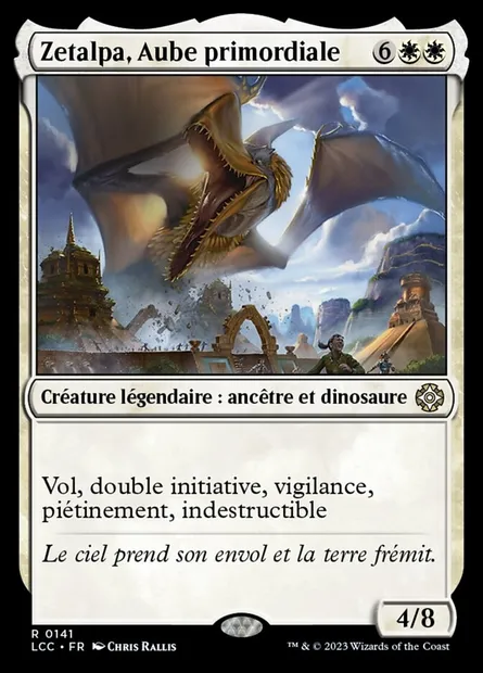 Zetalpa, Aube primordiale, carte Magic LCC 141 — extension The Lost Caverns of Ixalan Commander