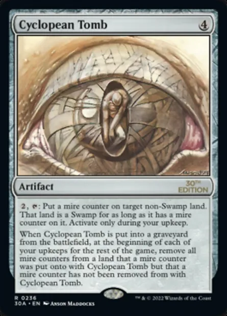 Cyclopean Tomb, Magic card 30A 236 — 30th Anniversary Edition set