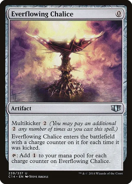 Everflowing Chalice, Magic card C14 239 — Commander 2014 set