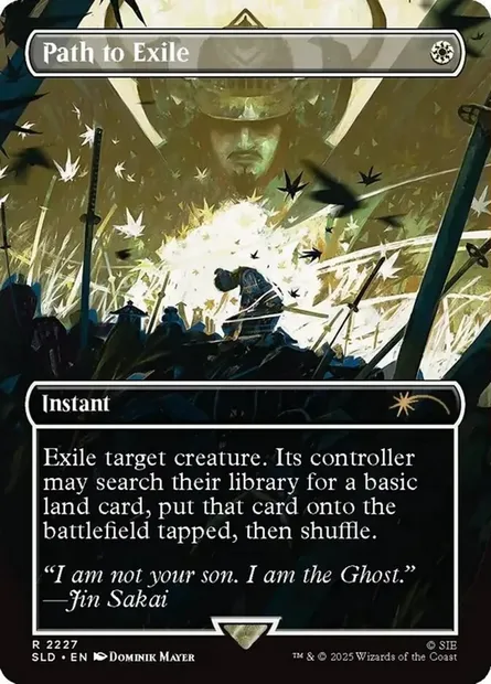 Path to Exile, Magic card SLD 2227 — Secret Lair Drop set