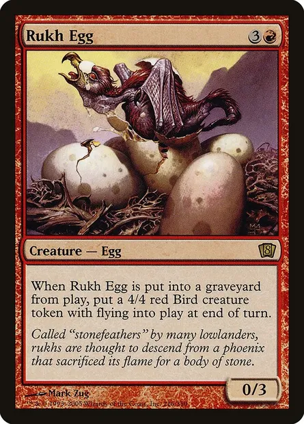 Œuf de rukh, carte Magic 8ED 216★ — extension Huitième Edition
