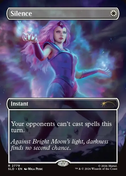 Silence, Magic card SLD 2779 — Secret Lair Drop set