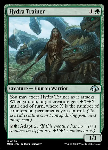 Hydra Trainer, Magic card MH3 159 — Modern Horizons 3 set