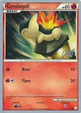 Héricendre, carte Pokémon WCD11 061 — extension World Championship Decks 2011