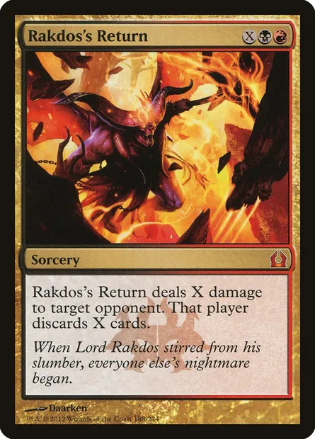 Rakdos's Return, Magic card RTR 188 — Return to Ravnica set