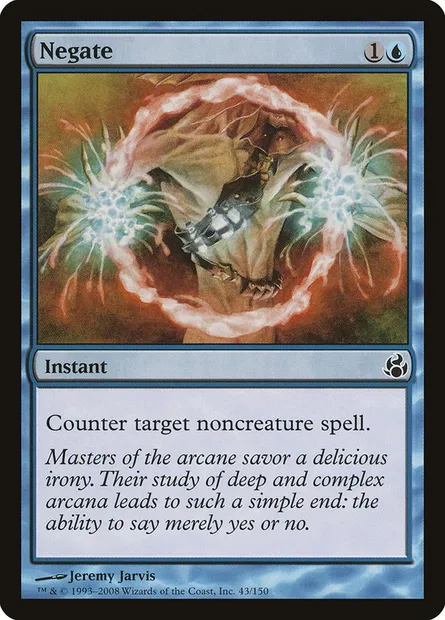 Negate, Magic card MOR 43 — Morningtide set