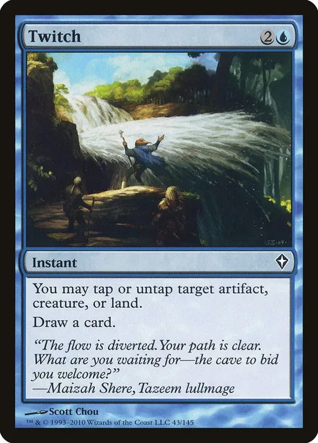Twitch, Magic card WWK 43 — Worldwake set