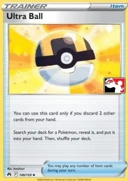 Hyper Ball, carte Pokémon PPS 146-6 — extension Play! Pokémon Prize Pack Series