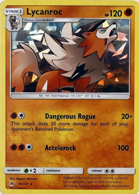 Lougaroc, carte Pokémon TDX 076-5 — extension Theme Deck & Blisters Exclusives