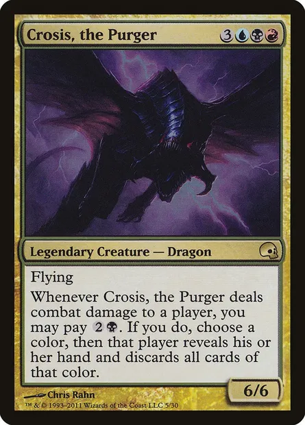 Crosis, the Purger, Magic card PD3 5 — Premium Deck Series: Graveborn set