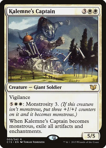 Kalemne's Captain, Magic card C15 5 — Commander 2015 set