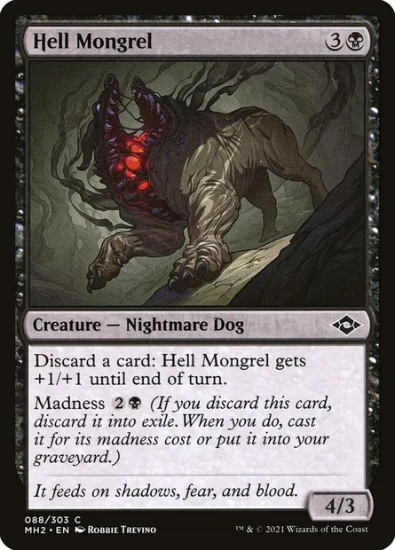 Hell Mongrel, Magic card MH2 88 — Modern Horizons 2 set