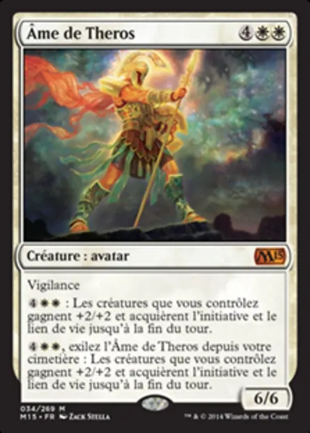 Âme de Theros, carte Magic M15 34 — extension Magic 2015