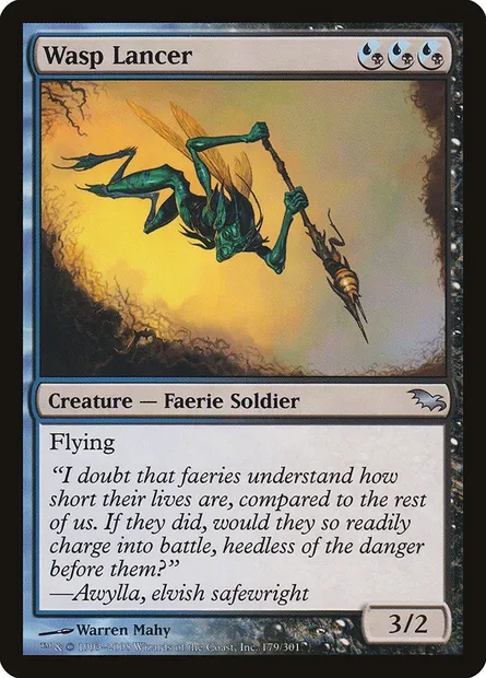 Wasp Lancer, Magic card SHM 179 — Shadowmoor set