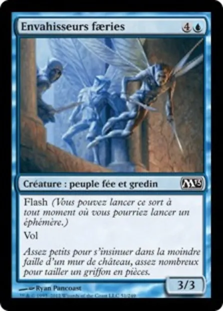Envahisseurs faeries, carte Magic M13 51 — extension Magic 2013