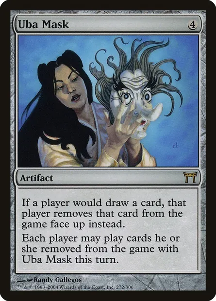 Uba Mask, Magic card CHK 272 — Champions of Kamigawa set