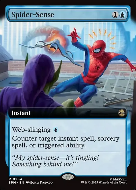 Spider-Sense, Magic card SPM 254 — Marvel's Spider-Man set