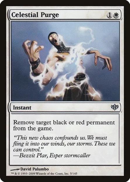 Celestial Purge, Magic card CON 5 — Conflux set