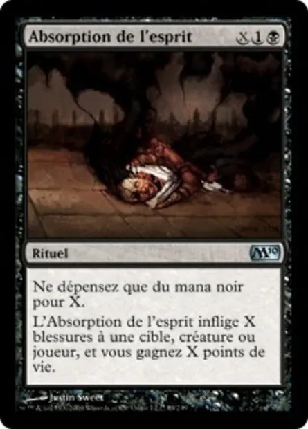 Absorption de l'esprit, carte Magic M10 89 — extension Magic 2010