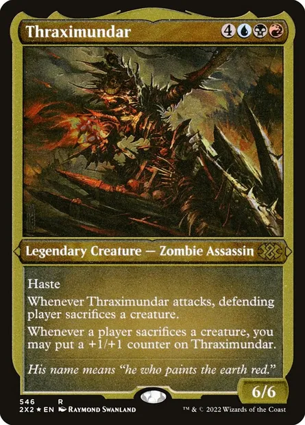 Thraximundar, Magic card 2X2 546 — Double Masters 2022 set