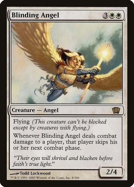 Blinding Angel, Magic card 8ED 8★ — Eighth Edition set