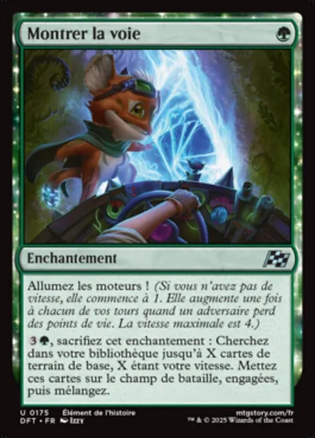 Montrer la voie, carte Magic DFT 175 — extension Aetherdrift