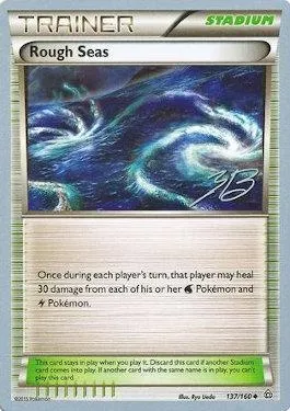 Rough Seas, Pokémon card WCD17 137-4 — World Championship Decks 2017 set