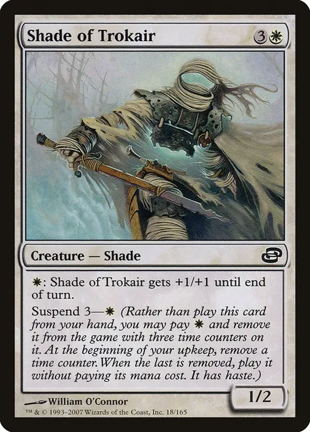 Ombre de Trokair, carte Magic PLC 18 — extension Chaos planaire